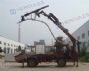 truck-mounted sprayed concrete boom pump
